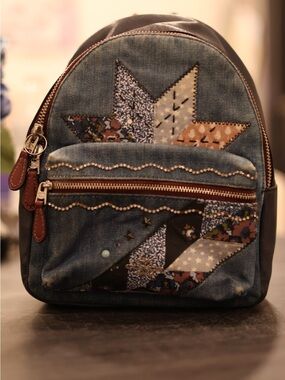 coach academy backpack 23 with kaffe fassett print Coach Kaffe Fassett Academy Backpack
